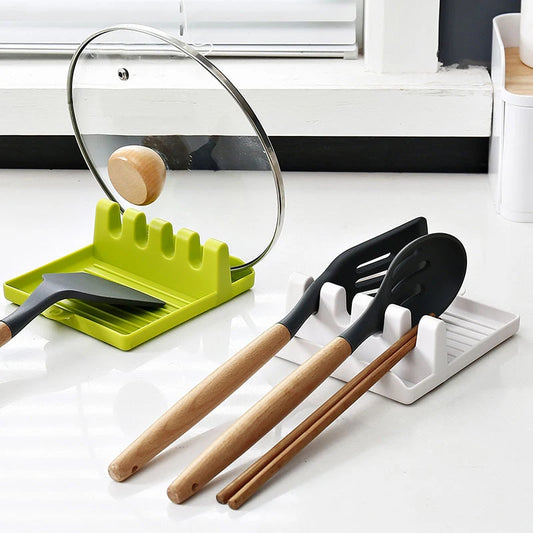 Non-Slip Kitchen Spoon Holders / Spatula Rack